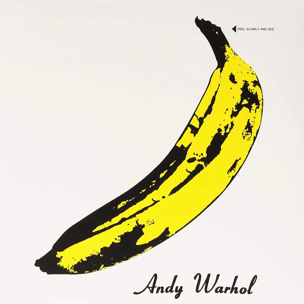 Andy Warhol for The Velvet Underground & Nico (1967).