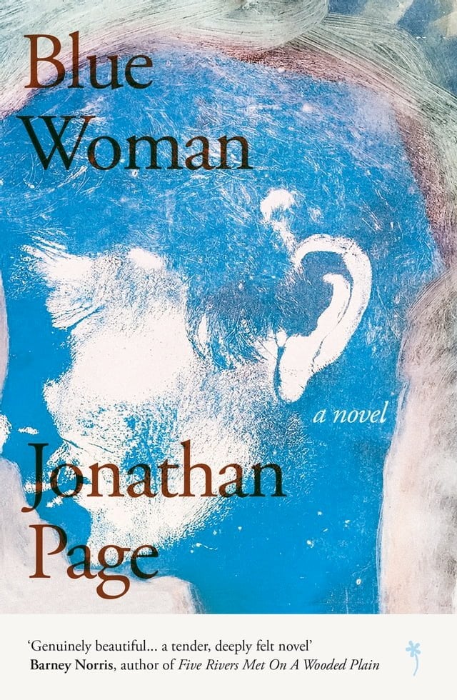 <em>Blue Woman</em> by Jonathan Page. Courtesy of Weatherglass Books. 