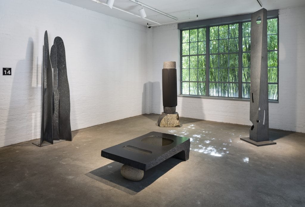 A room at the Noguchi Museum in New York. Photo: Nicholas Knight. © The Isamu Noguchi Foundation and Garden Museum, NY / Artists Rights Society.