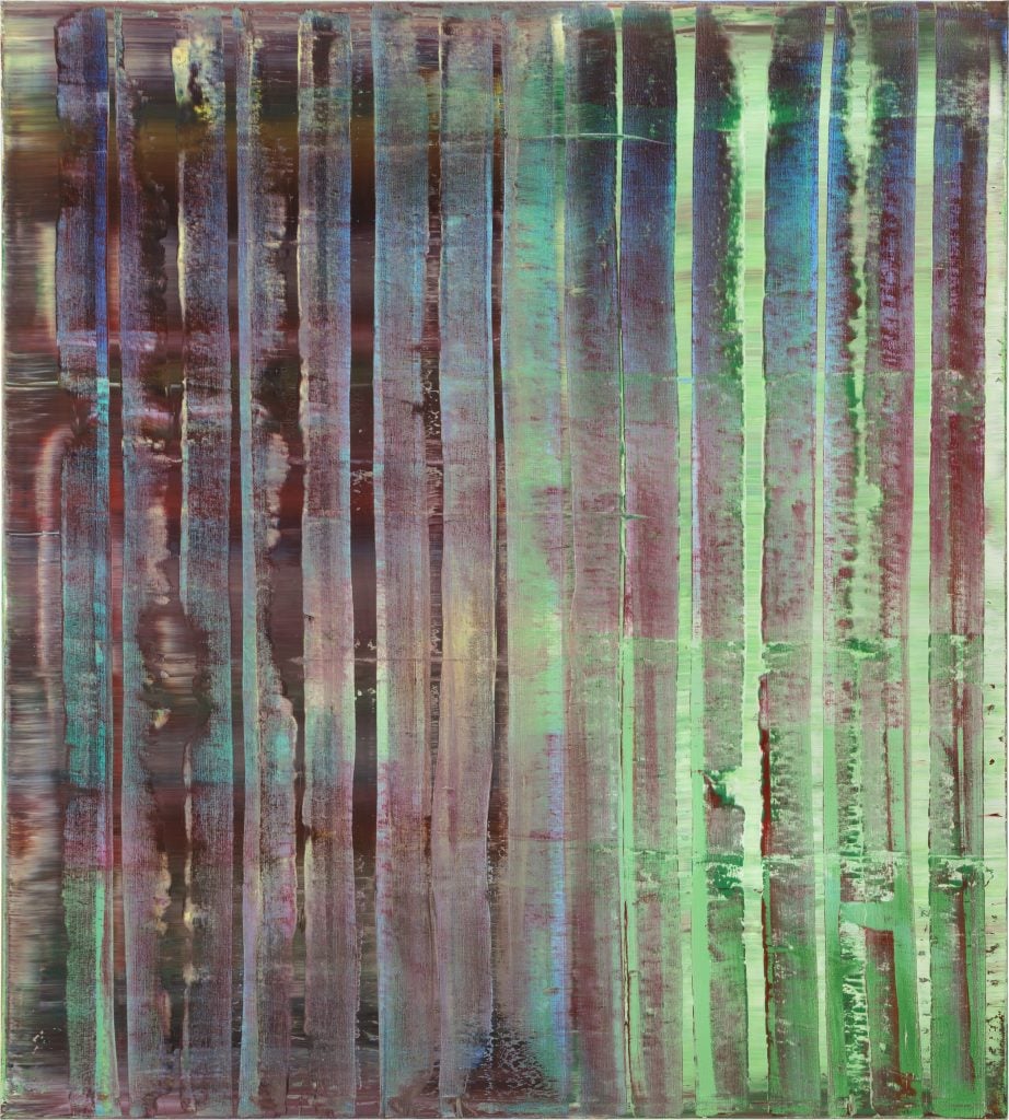 Gerhard Richter, <i>Abstraktes Bild (774-1)</i> (1992). Courtesy Phillips. 