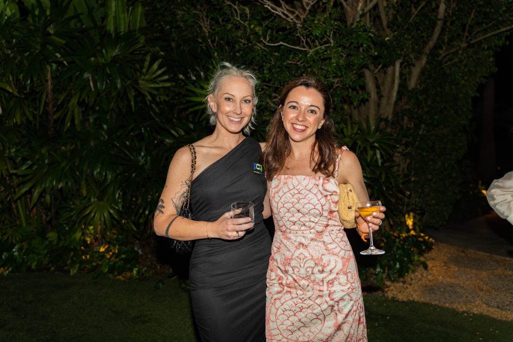 Innovator Tina Rivers Ryan and Pace Gallery's Ariel Hudes. Photo: Edin Chavez Photography.