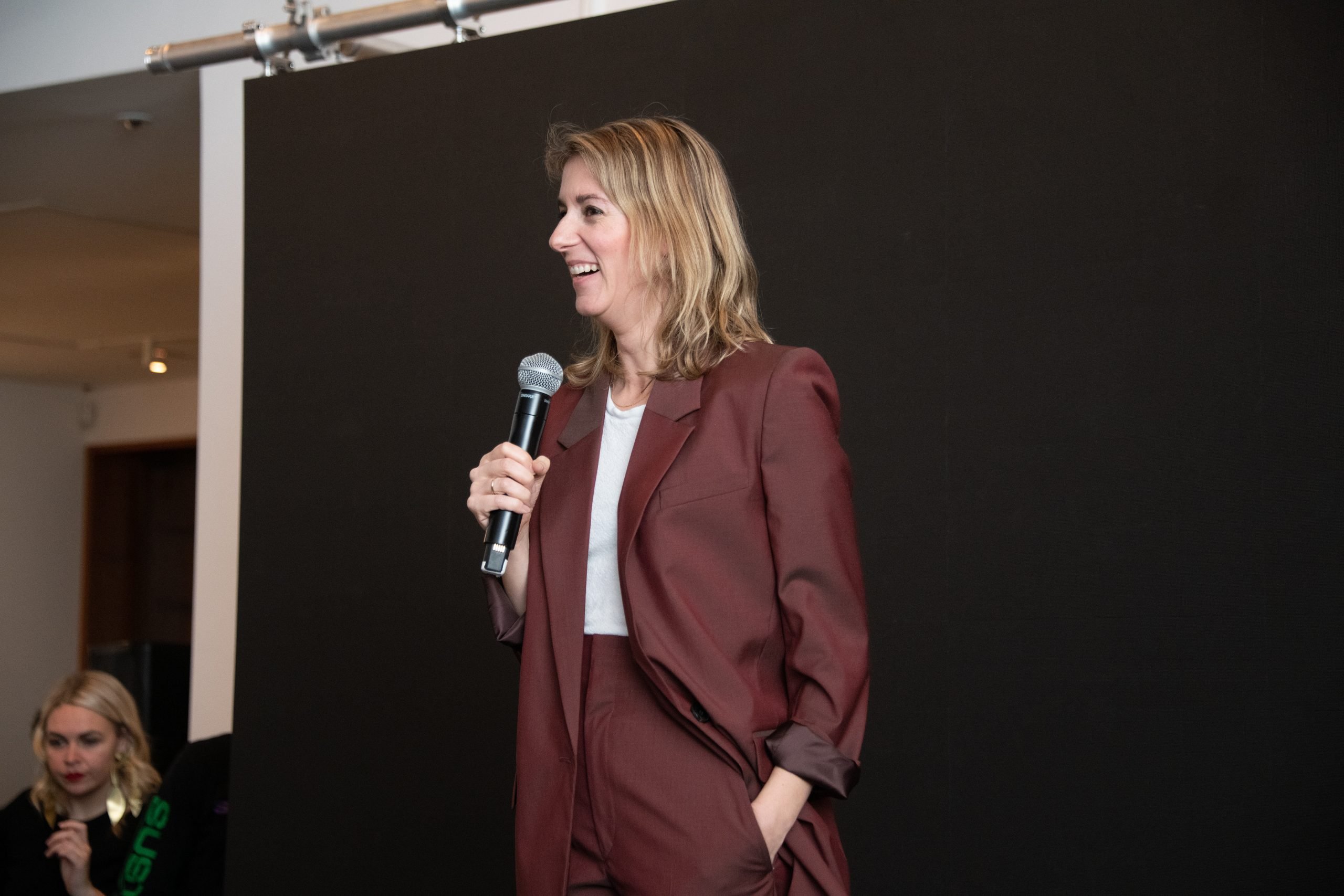 Director Madeleine Sackler in 2019. Photo by Noam Galai/Getty Images for HBO.