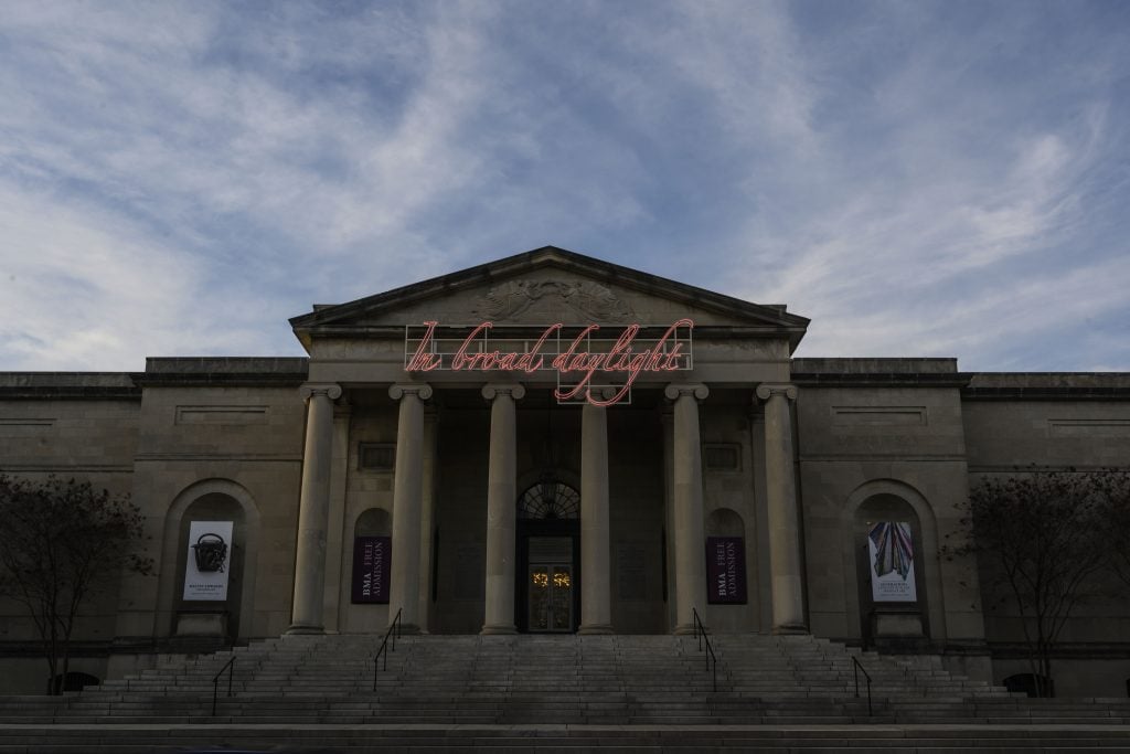The Baltimore Museum of Art is seen on January 15, 2020. Photo by Eric BARADAT / AFP via Getty Images.