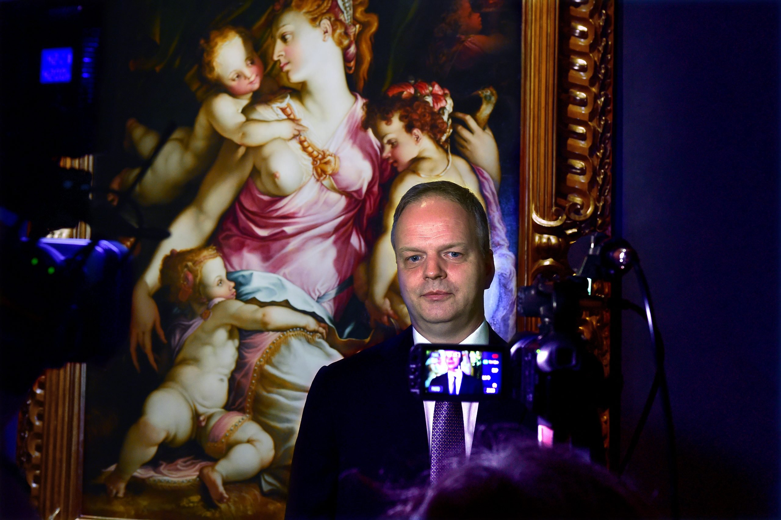 Eike Schmidt, Director and Curator of the Uffizi Gallery. Photo: Roberto Serra - Iguana Press/Getty Images.