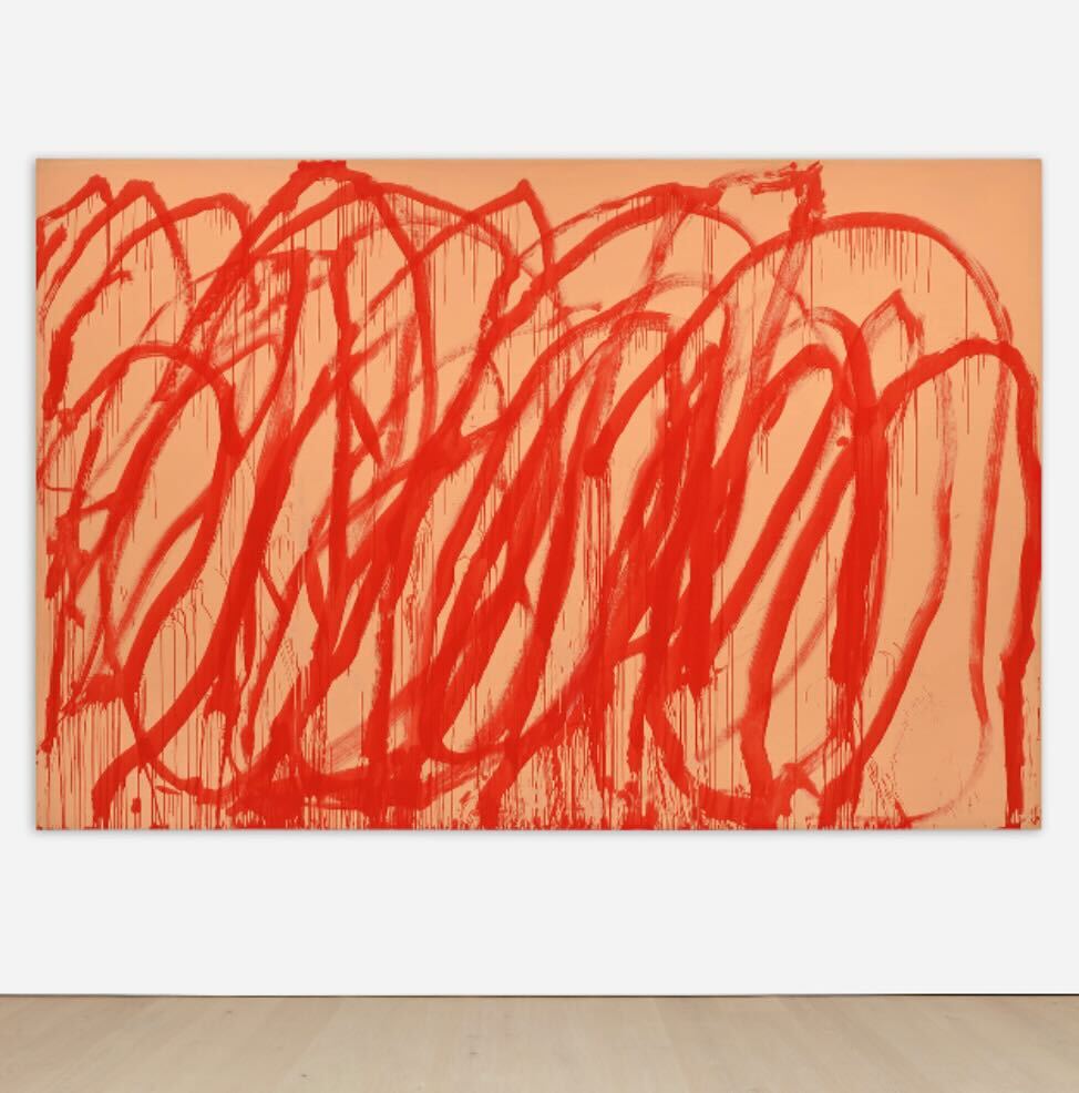 Cy Twombly, <i>Untitled </i>(2005). Courtesy of Phillips.