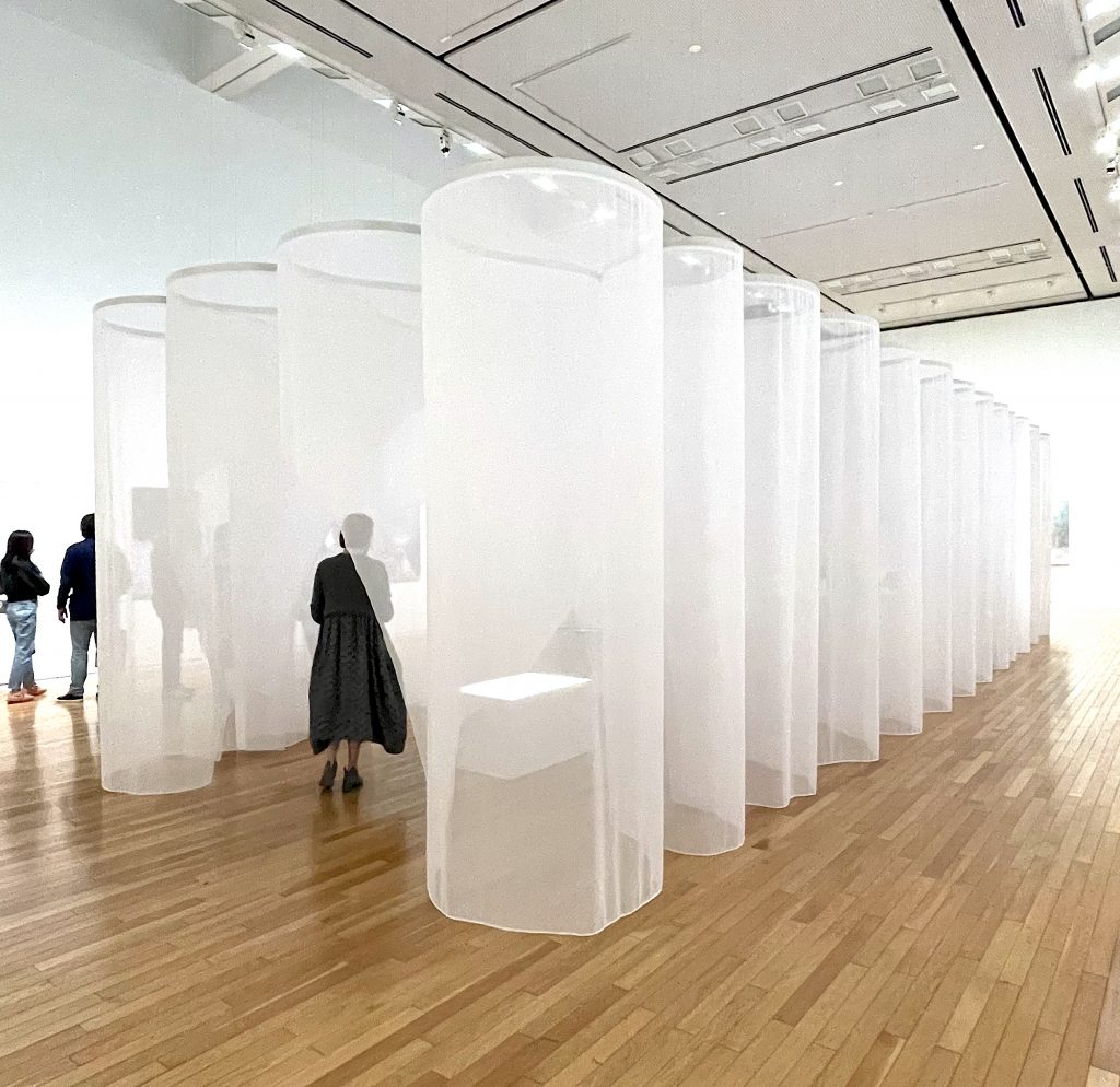 Rinko Kawauchi, installation view of photography series M/E, at Tokyo Opera City Art Gallery. Photo: Vivienne Chow.