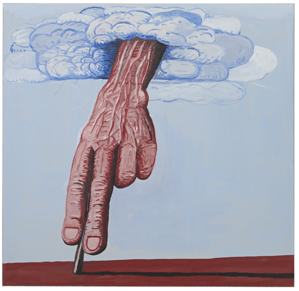 Philip Guston, The Line (1978). Photograph by Genevieve Hanson © The Estate of Philip Guston. The Metropolitan Museum of Art. Promised Gift of Musa Guston Mayer