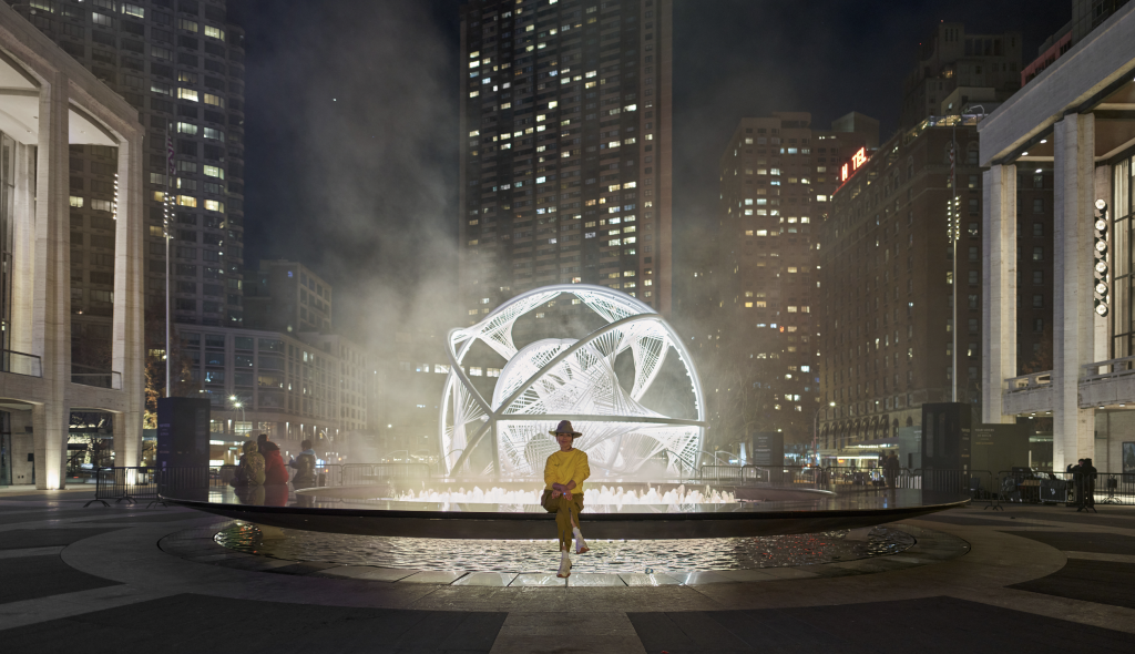 Es Devlin 'Your Voices' choral sculpture lights up New York