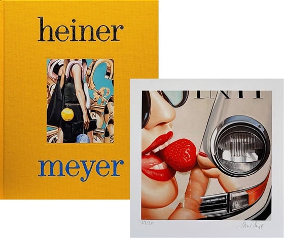Heiner Meyer, Buch Ultra Glossy inkl. Vorzugsgrafik SWEETER THAN STRAWBERRY (2022). €350 ($370). Courtesy of Kunsthaus Hannover.
