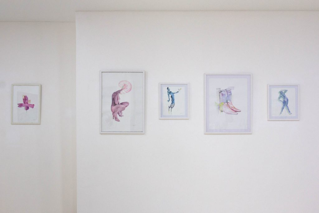 Installation view of "Human Nature" (2022). Courtesy of Dissolution Gallery, Tbilisi.