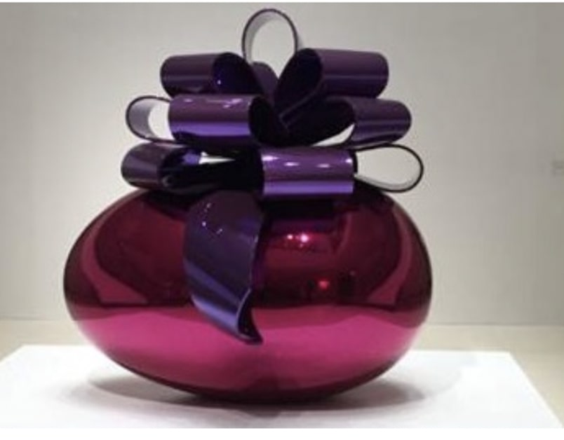The Koons egg in Dede Wilsey's collection.