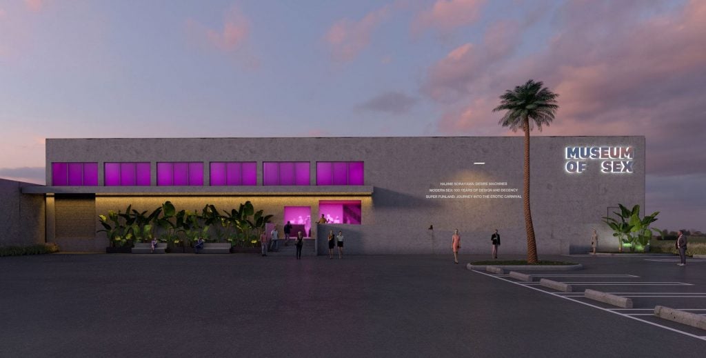 Rendering of the Museum of Sex, Miami. Image courtesy of the Museum of Sex.