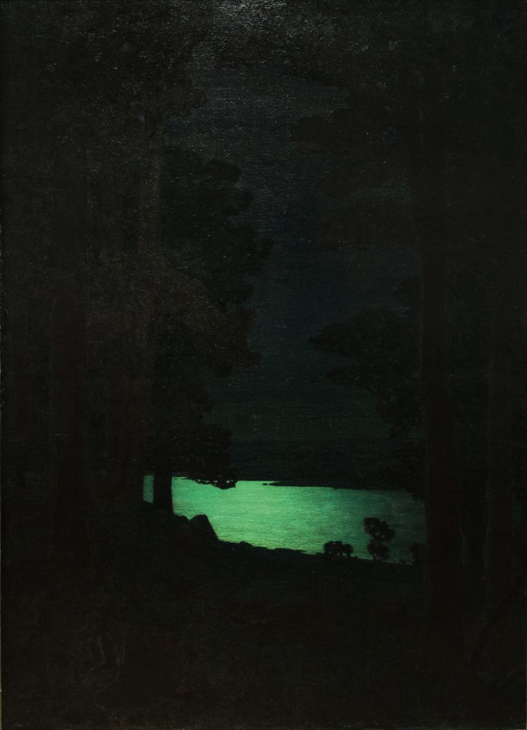 Arkhyp Kuindz, <i>Hi Night at the Don River</i> (1882). Courtesy of the Kyiv National Art Gallery. 