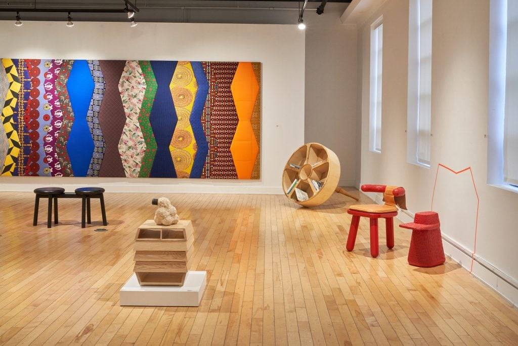 Installation view, "Norman Teague: Objects for Change" (2022). Courtesy of Norman Teague Design Studio.