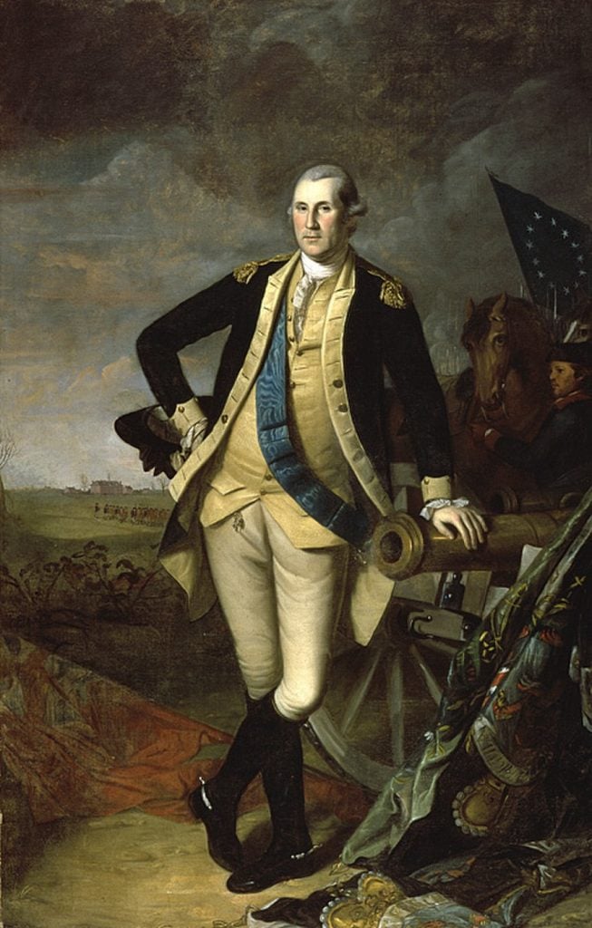 Charles Willson Peale, <em>Washington at Princeton</em> (1779). Collection of the Pennsylvania Academy of Fine Arts. 