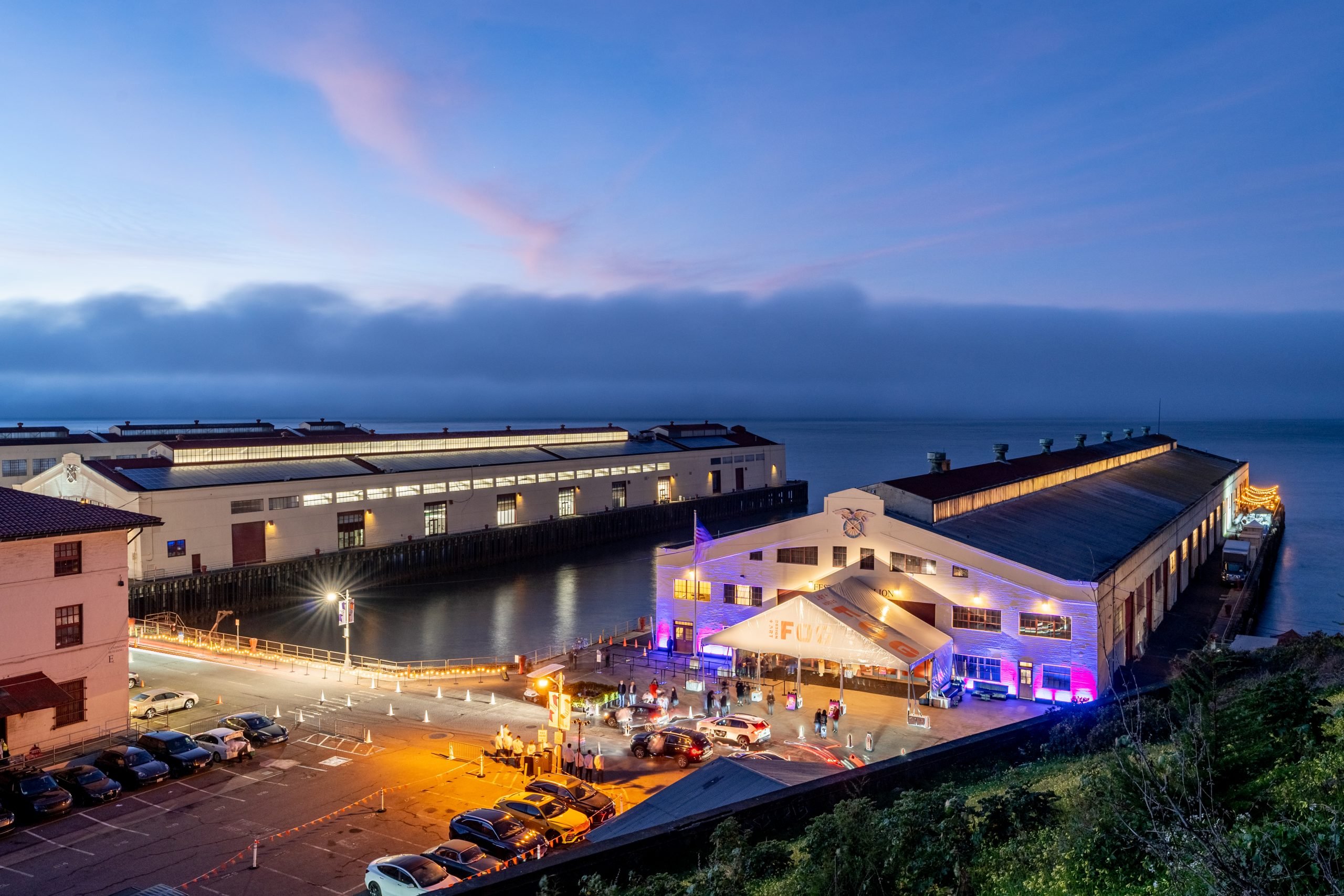 FOG Art and Design Fair at Fort Mason Festival Pavilion in San Francisco. Photo courtesy of FOG Art and Design Fair.