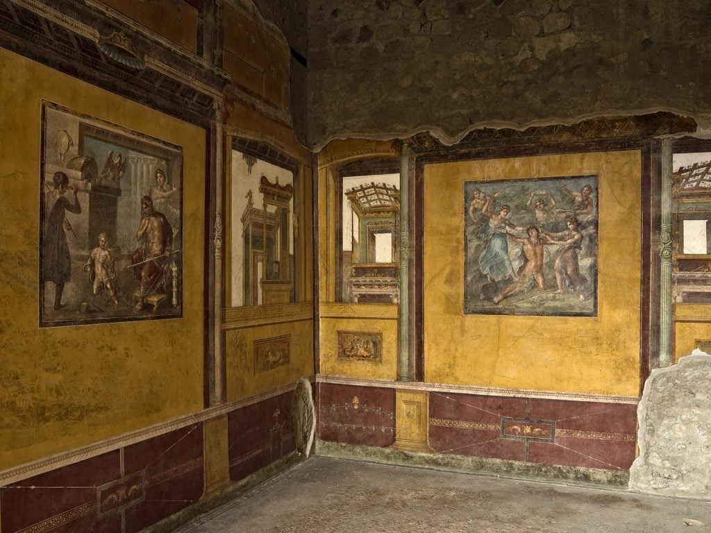 The House of the Vettii in Pompeii. Photo by Luigi Spina, courtesy of the Archaeological Park of Pompeii.