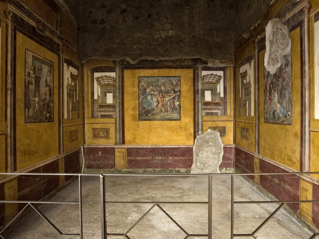The House of the Vettii in Pompeii. Photo by Luigi Spina, courtesy of the Archaeological Park of Pompeii.