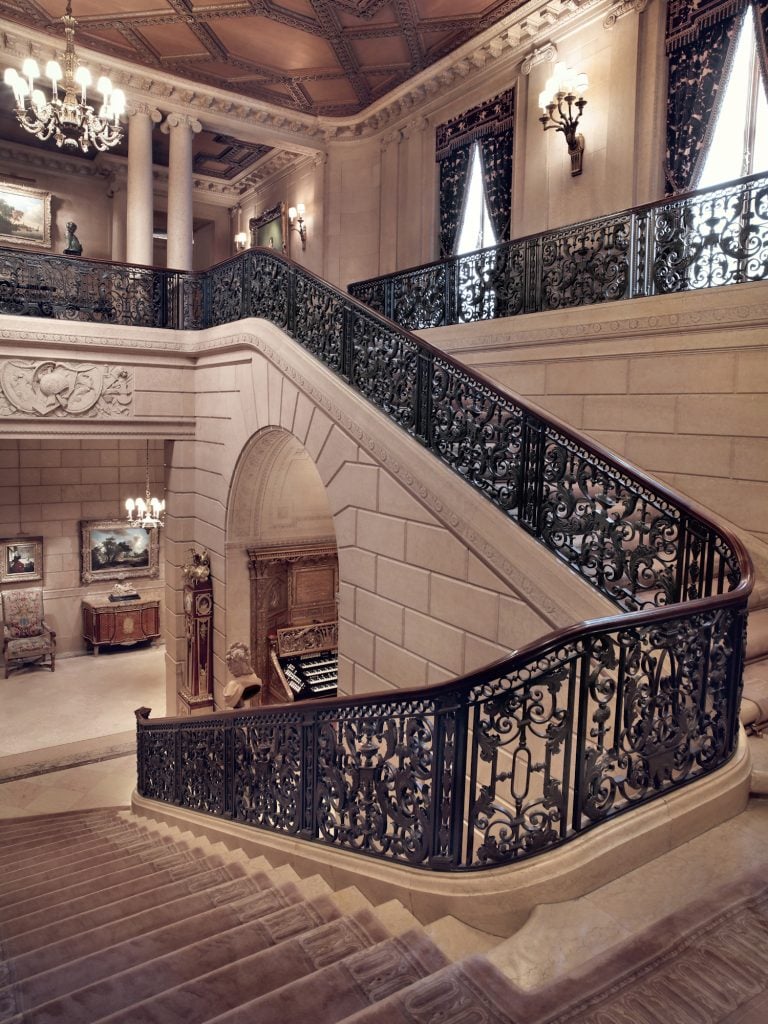 The Grand Staircase, The Frick Collection, New York. Photo by Michael Bodycomb. Image courtesy The Frick.