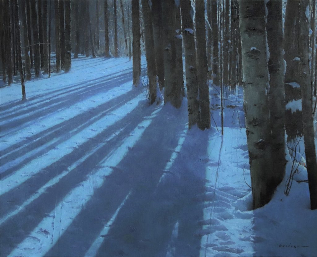 Jake Gaedtke, Midnight Shadows (2021). First Place/Landscape Category. Courtesy of the Art Renewal Center.