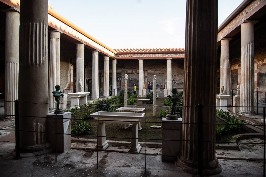 The House of the Vettii in the Archaeological Park of Pompeii. Photo by Ivan Romano/Getty Images.
