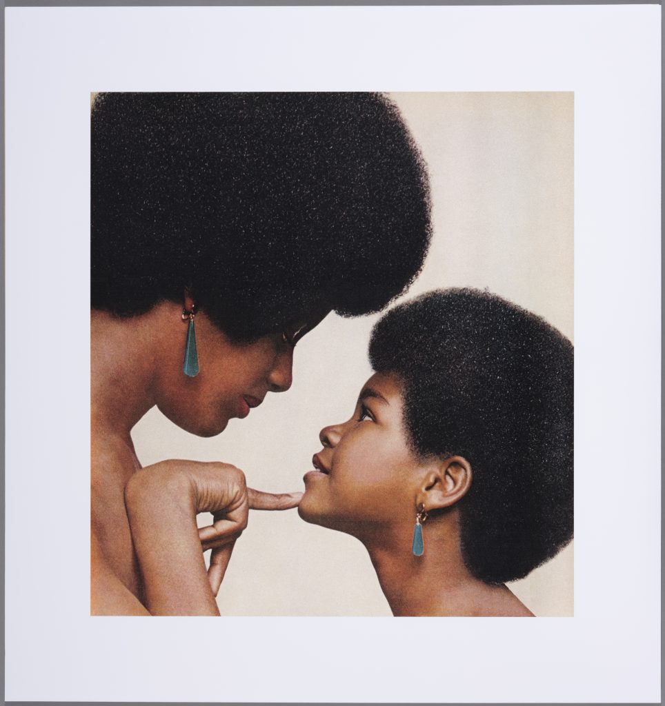 Hank Willis Thomas, <em>Kama Mama, Kama Binti (Like Mother, Like Daughter)</em> (1971/2008) from "Unbranded: Reflections in Black by Corporate America." Collection of the Jordan Schnitzer Family Foundation. Photo by Aaron Wessling Photography.