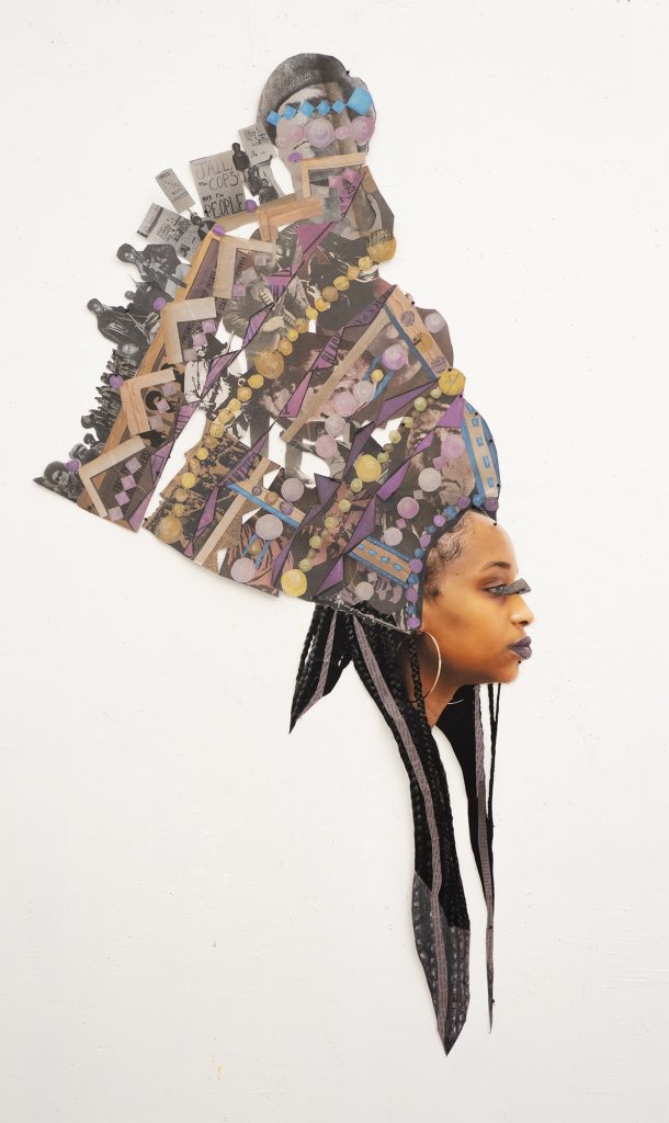 Helina Metaferia, <em>Headdress 1</em> (2019). Photo courtesy of the artist. 