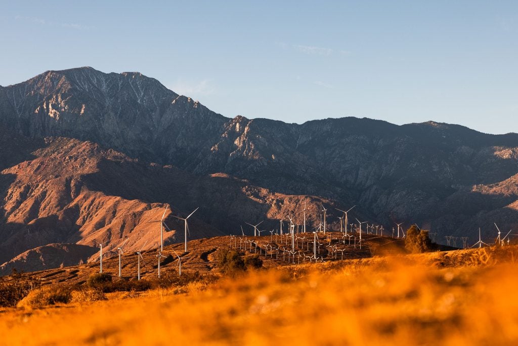 The landscape of the Coachella Valley. Photo: Lance Gerber, courtesy of Desert X.