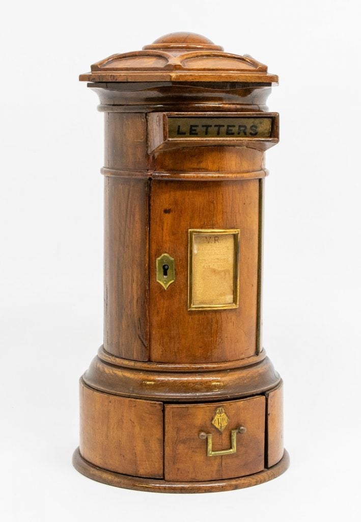 Queen Victoria’s letterbox. Photo by Mark Laban, courtesy of Hansons Auctioneers.