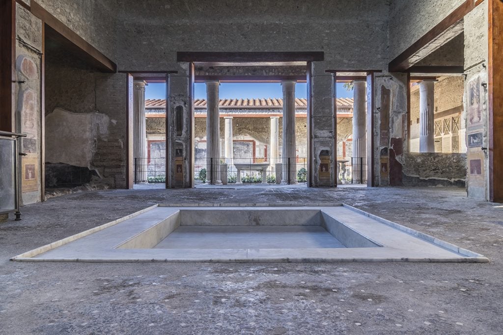 The House of the Vettii in Pompeii. Photo by Silvia Vacca, courtesy of the Archaeological Park of Pompeii.