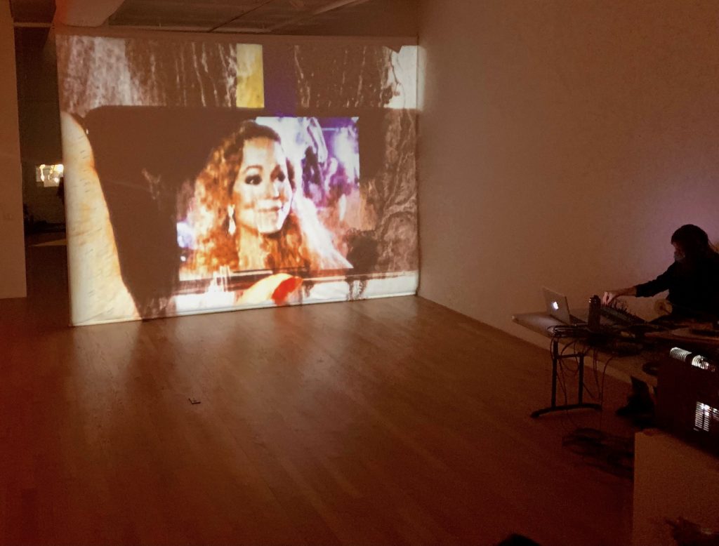 Installation view of Carrie Schneider, "I Don't Know Her," at Chart