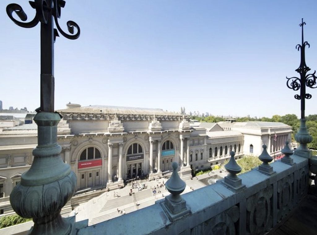 View of the Metropolitan Museum from the Benjamin N. Duke House. Courtesy of Compass.