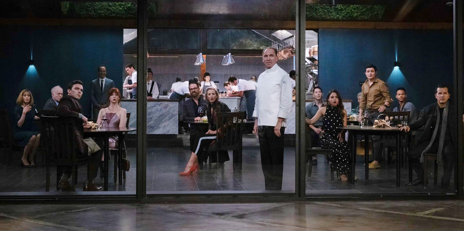 How the Fine-Dining Satire 'The Menu' Transformed the Film's Kitchen Into a  Place of Worship and Food Into Works of Art