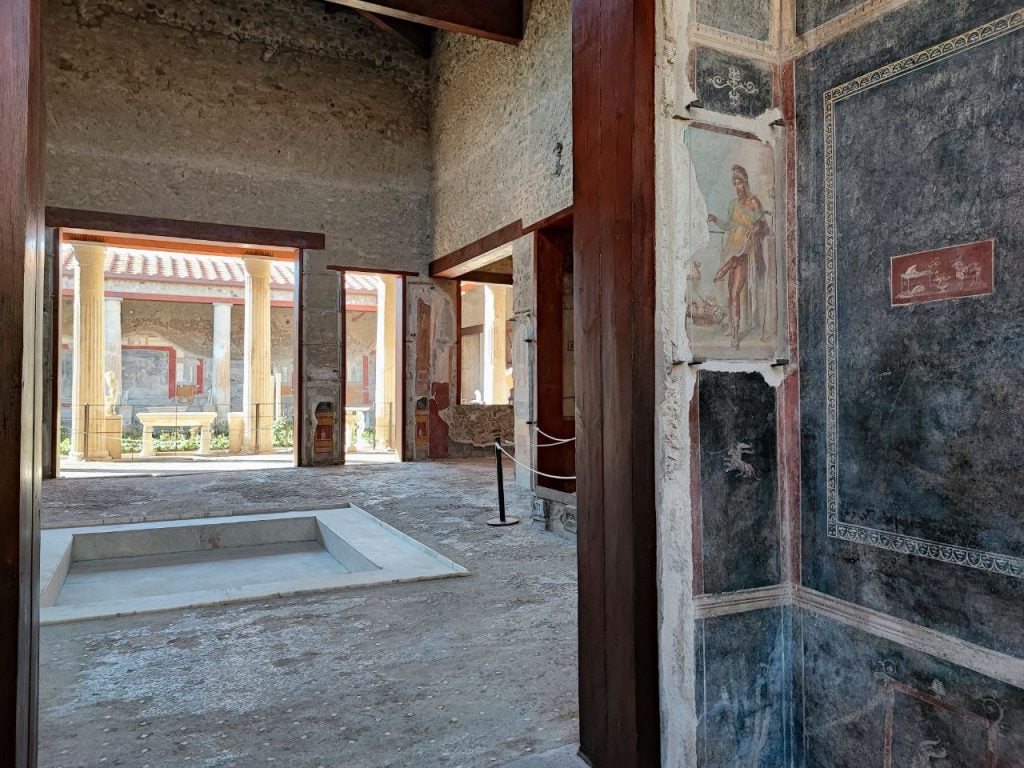 The House of the Vettii in Pompeii. Photo by Silvia Vacca, courtesy of the Archaeological Park of Pompeii.