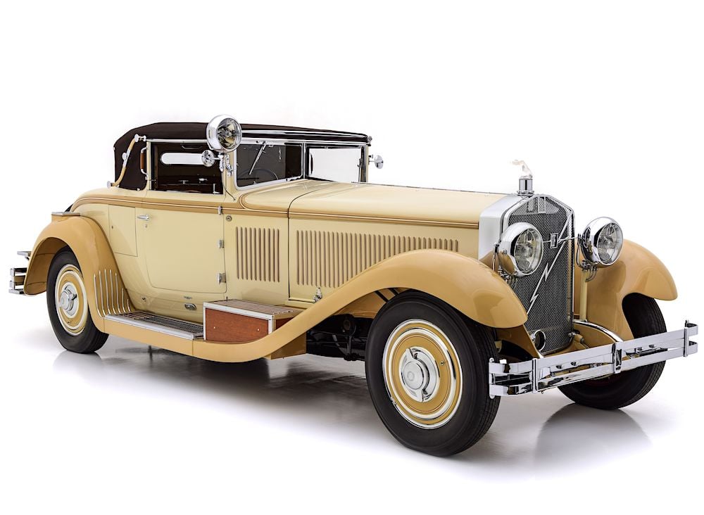 Isotta Fraschini, body by Carrozzeria Castagna, 1930 Commodore Roadster. Exhibited by Kelly Kinzle.