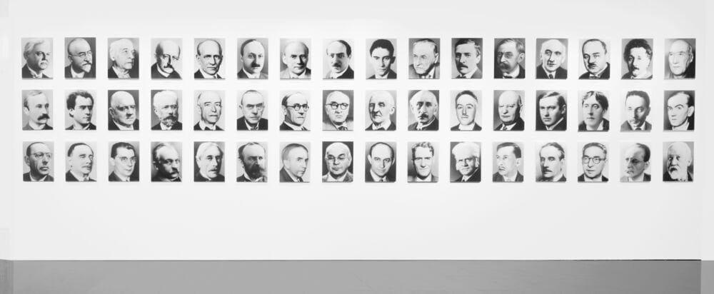 Gerhard Richter, <i>48 Portraits 1972</i> (1998). MACBA Collection. MACBA Foundation. © Gerhard Richter.