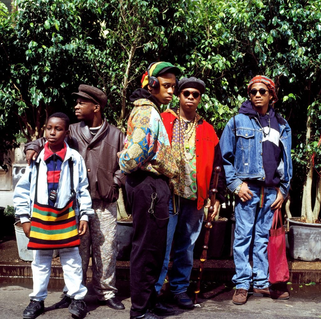 Janette Beckman, A Tribe Called Quest (1990). Photo courtesy of Fotografiska New York and copyright of the artist.