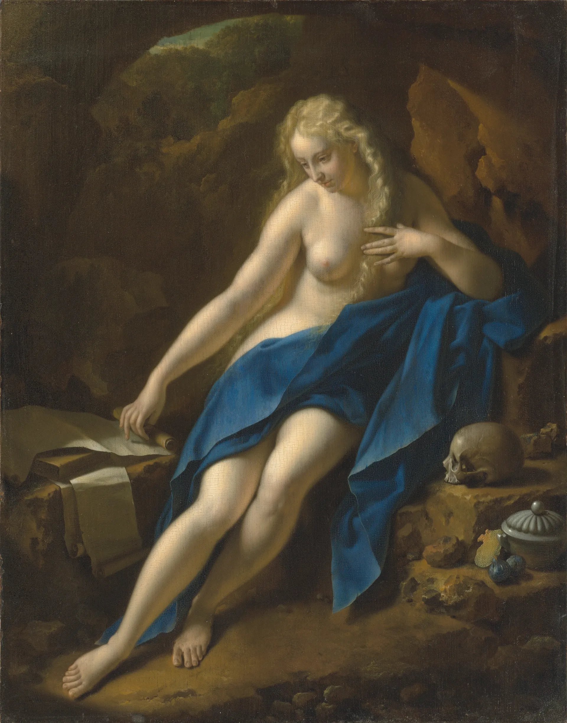 Adriaen van der Werff, The Penitent Magdalene (1707). Christie's London sold the painting in 2005, but a court has now ordered its return to the heirs of its World War II-era owner, from whom it was looted by Nazis. Courtesy of Christie's London.