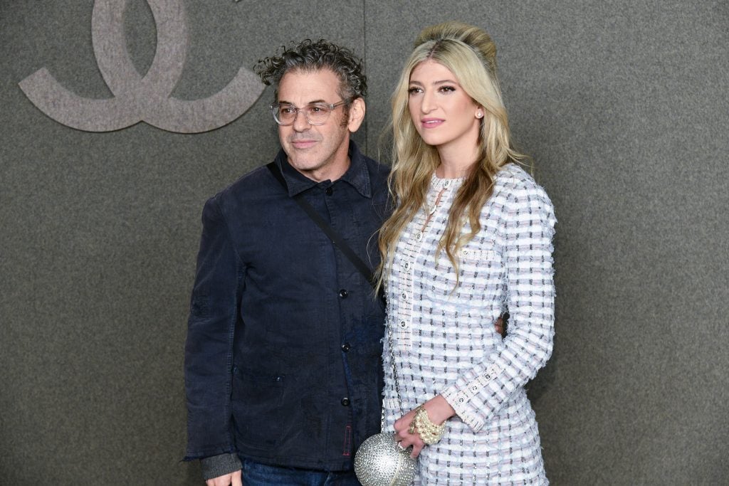 Tom Sachs and Sarah Hoover attend a Chanel fashion show at New York's Metropolitan Museum of Art in 2018. Photo by Jared Siskin/PMC.