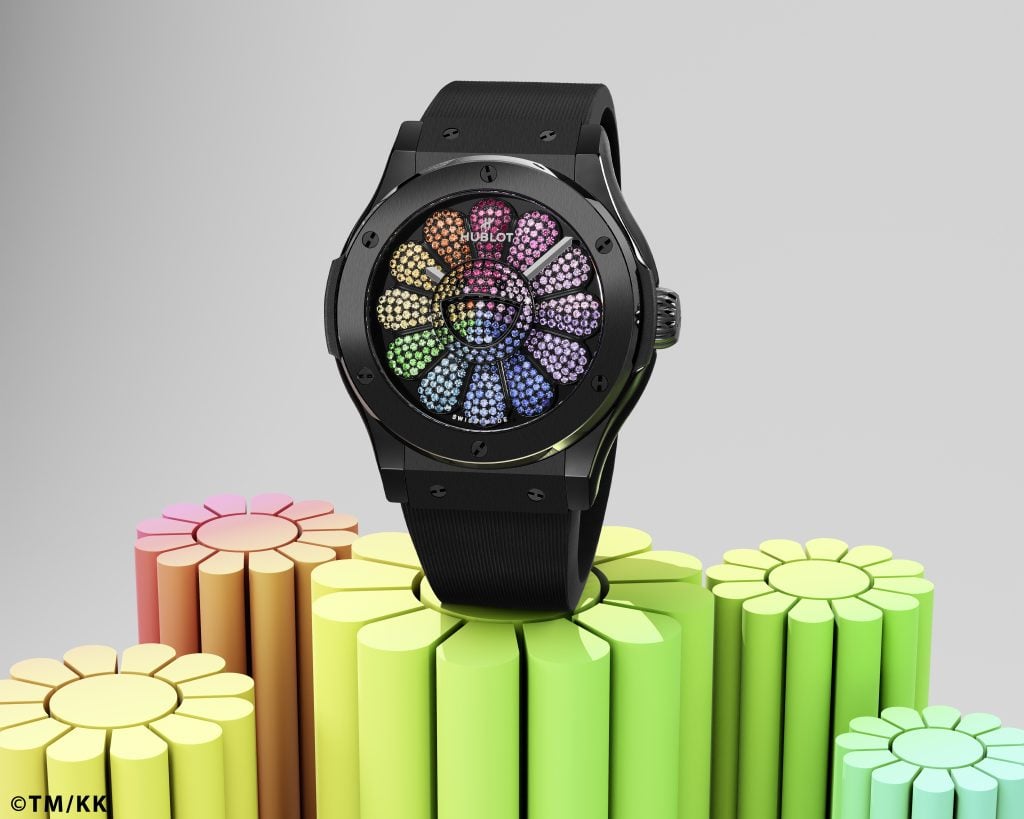 It's time for the fourth Hublot collaboration with Takashi Murakami. Courtesy of Hublot