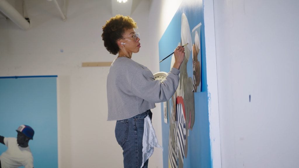 Artist Amy Sherald featured in the new season of ‘Art in the Twenty-First Century.‘ Image Courtesy of Art21 and PBS.