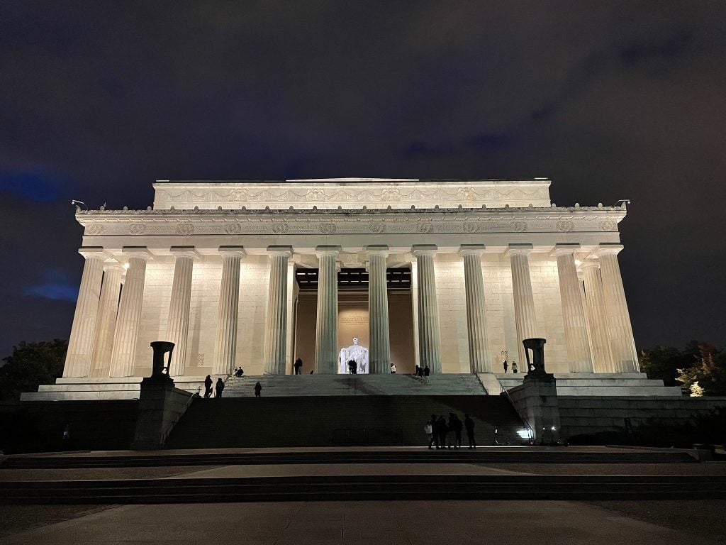 Henry Bacon's Lincoln Memorial on the National Mall in Washington, D.C. Courtesy of the National Park Service.