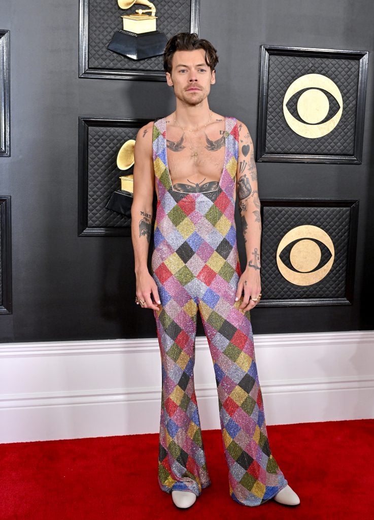 Harry Styles attends the 65th GRAMMY Awards at Crypto.com Arena on February 05, 2023 in Los Angeles, California. Photo by Axelle/Bauer-Griffin/FilmMagic.