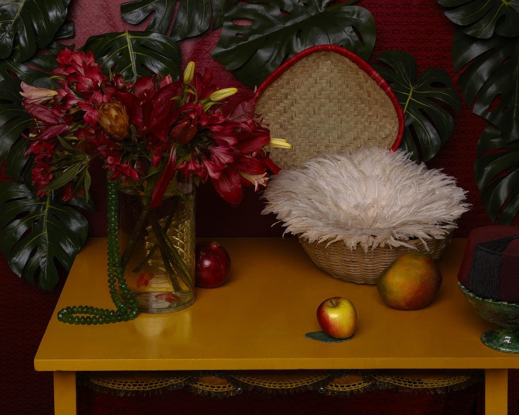 Maya-Ines Touam, Ananas & Joujou (2020). Courtesy: Maya-Inès Touam and THIS IS NOT A WHITE CUBE art gallery.