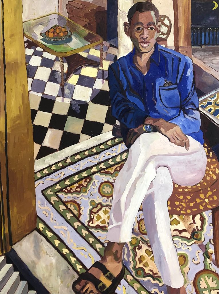 Nicolas Lambelet Coleman, After Dinner in Tangiers (2022). Courtesy of the artist and Foreign Agent.