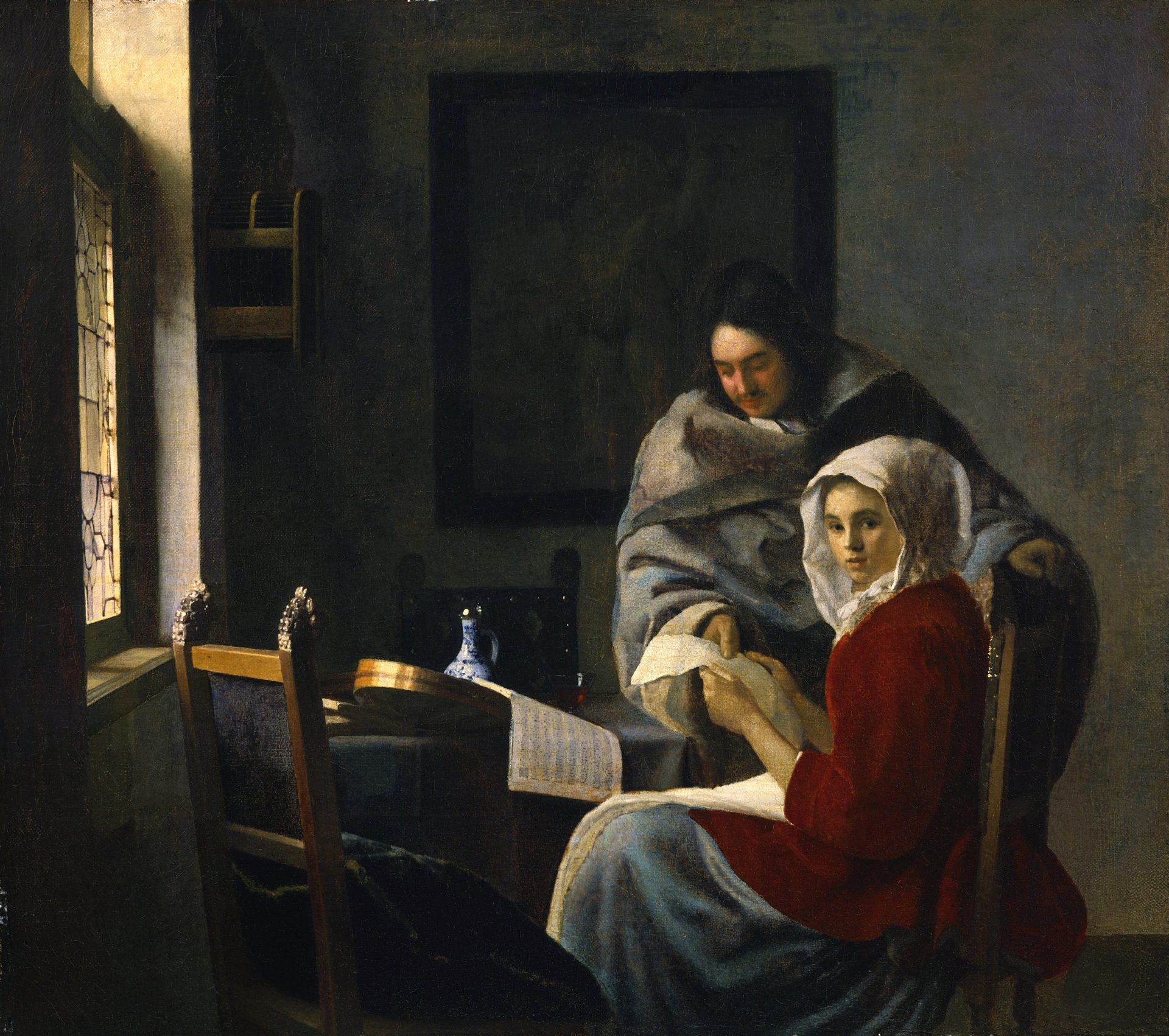 In Pictures See Every Single Artwork In The Rijksmuseum S Vermeer Show   Onderbreking Van De Muziek Vermeer 1920x1702 