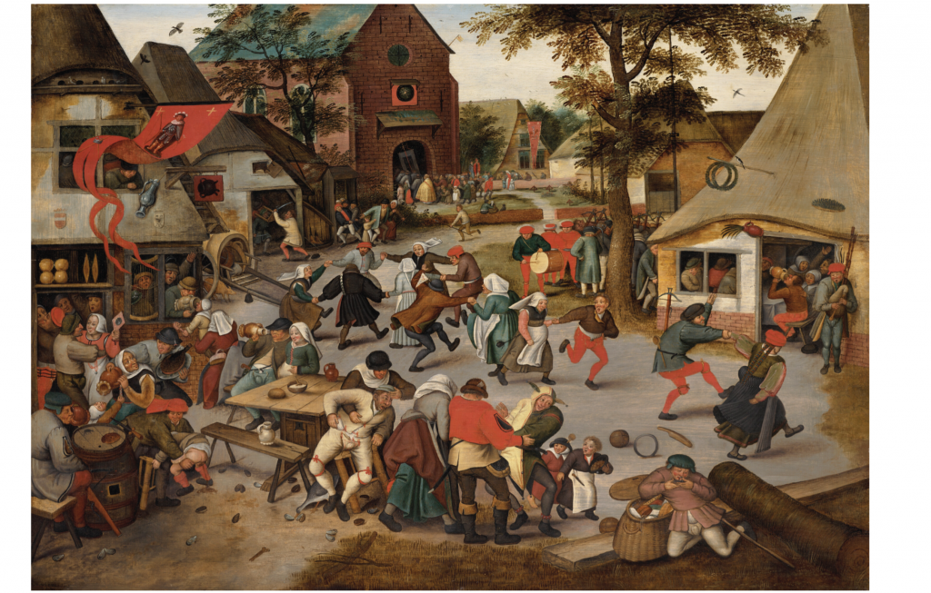 Pieter Brueghel II, <I>The Kermesse of Saint George</I>. Courtesy of Christie's Images, Ltd.