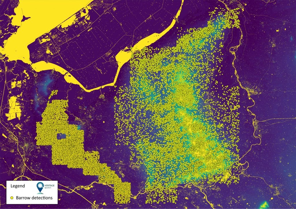 A LiDAR map on Zooniverse. Photo courtesy of Gelderland Heritage.