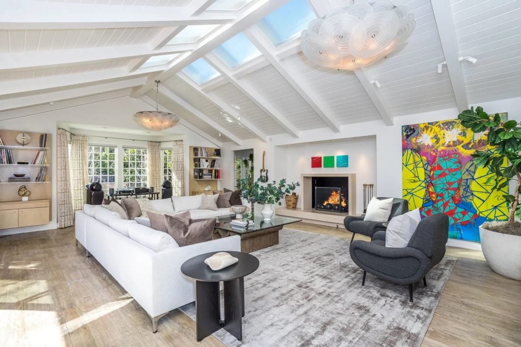 Details from Jim Carrey's Los Angeles home, now on the market for $28.9 million. Photo by Daniel Dahler, courtesy of Sotheby's International Realty.