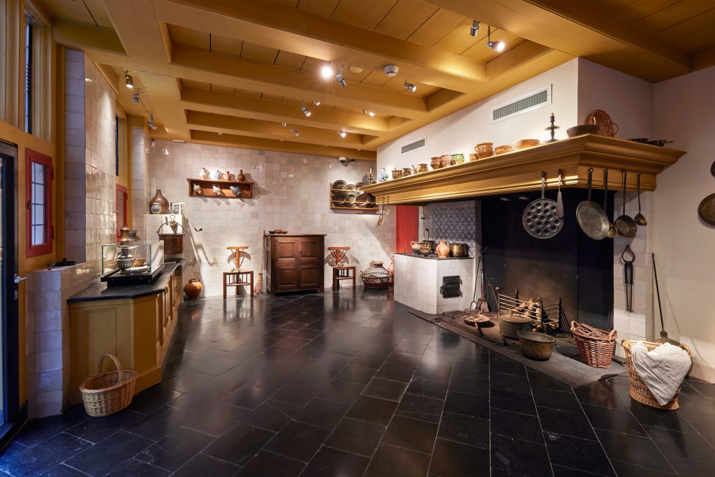 A recreation of Rembrandt's kitchen at the Rembrandthuis. Photo courtesy of the Rembrandthuis. 